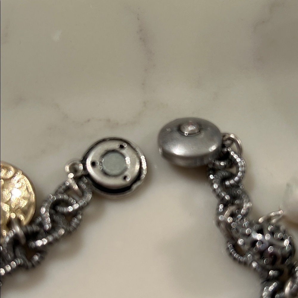 Chico's Mixed Metal Charm Bracelet - Picture 5 of 5